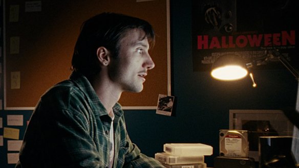 Will Lonsdale as a desperate screenwriter in Stephen Packer’s Tropfest film Unprompted.