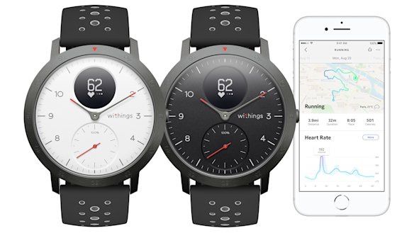 The Steel HR Sport offers the same functionality with a different look and added oxygen uptake measurement.