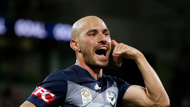 Big earner: Melbourne Victory marquee James Troisi.