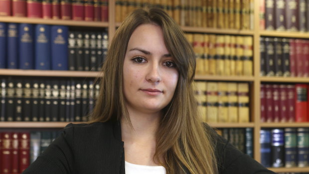 Erin Sellars is a lawyer who works exclusively on cases involving former NSW police officers.