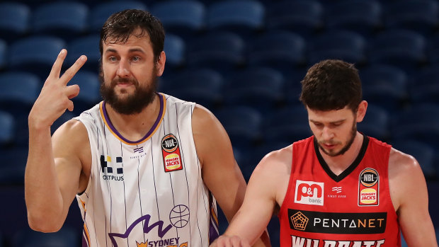 Andrew Bogut looms large over the NBL finals series.