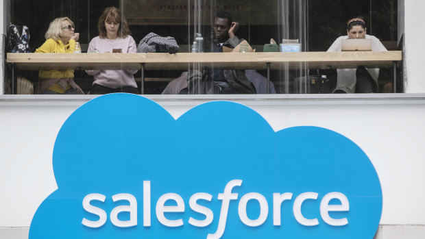 The fun is gone: Salesforce workers will come back to a very different office culture.