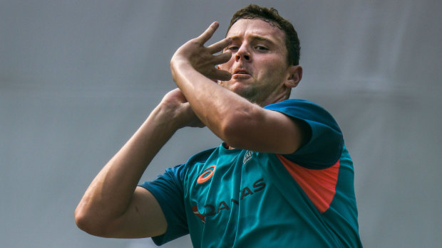 A fit-again Josh Hazlewood is pushing for a place in the Ashes.