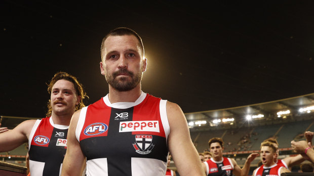 Saints captain Jarryn Geary had a trigger clause last year.