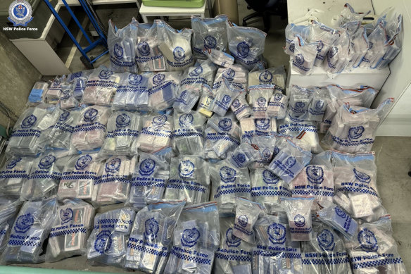 NSW Police found $1 billion in cocaine at a Ryde unit.