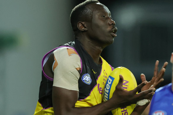 Mabior Chol will boost Gold Coast’s ruck department.