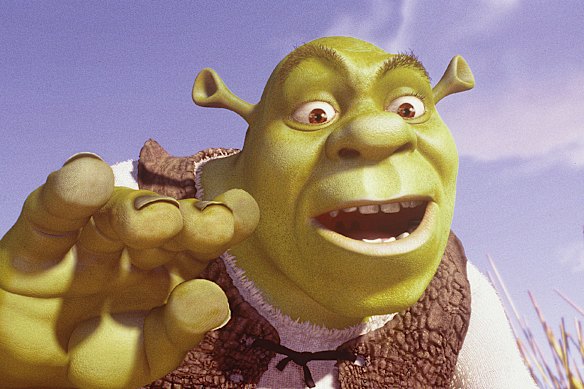 Mike Myers plays Shrek in the beloved 2001 animation.