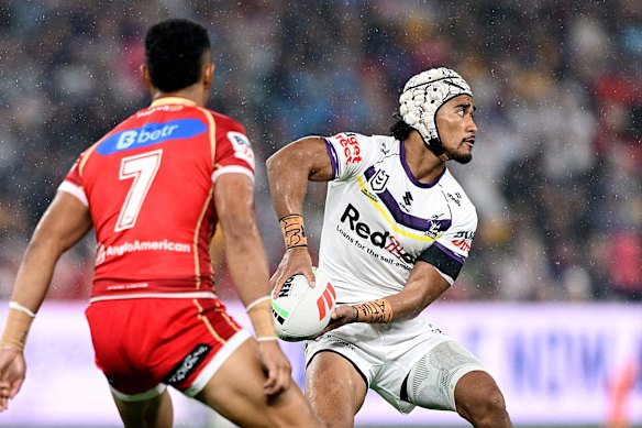Sualauvi Faalogo had a great match, but Melbourne were unable to capitalise