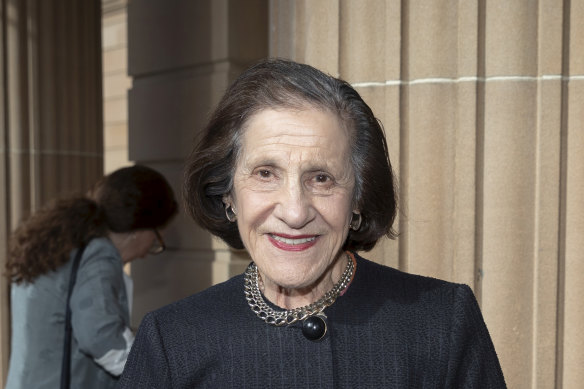 The Herald chose to highlight the fact Marie Bashir was a grandmother.