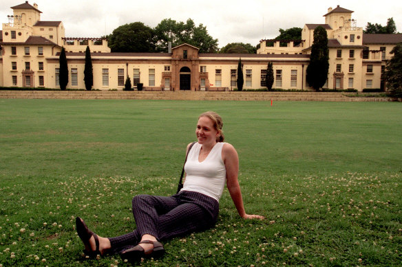 The SMH photographed Kate Peterson after she won a university scholarship for the highest UAI