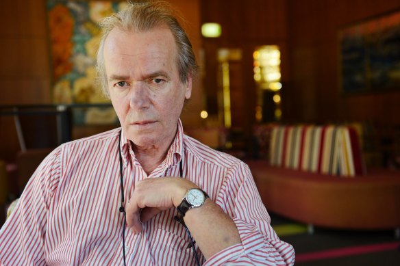 Martin Amis, pictured in Perth in 2014, has died at the age of 73.