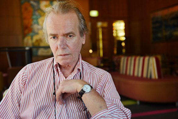 Martin Amis, pictured in Perth in 2014, has died at the age of 73.
