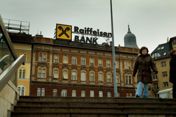 Austria’s Raiffeisen Bank made €1.8 billion in Russia between 2021 and 2023 – equivalent to half of the Austrian group’s total profits.