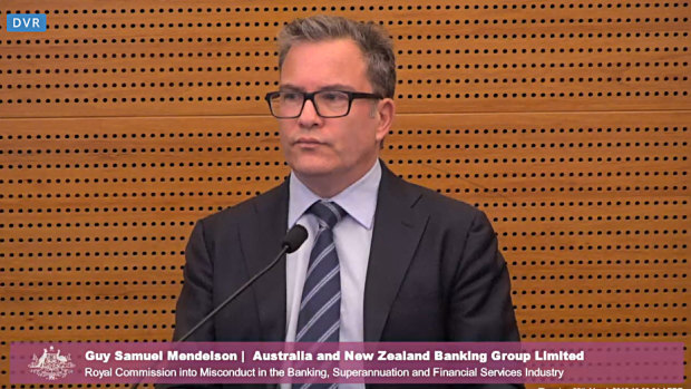 ANZ's Guy Mendelson said the bank had discovered during an internal investigation that one of its brokers had swapped the financial details of more than 90 customers with the financial details of the customers' guarantors of the loan.