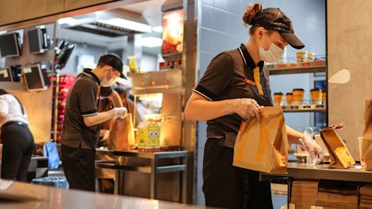 McDonald’s will continue to pay its 62,000 staff affected by the closures.