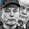 Elon Musk and Donald Trump.