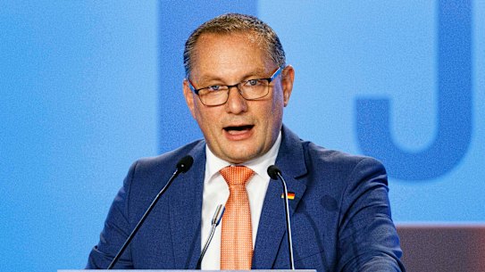 AfD co-leader Tino Chrupalla.