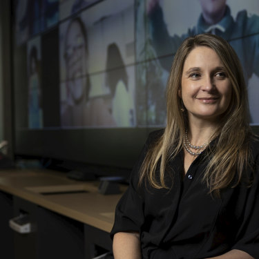 Optus CEO Kelly Bayer Rosmarin had a very different first day in the top job to what she had planned.