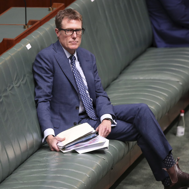 Attorney-General and Minister for Industrial Relations Christian Porter sued the ABC over its reporting. He discontinued the case almost two weeks ago.