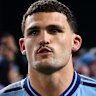 Nathan Cleary steps out for Origin II.