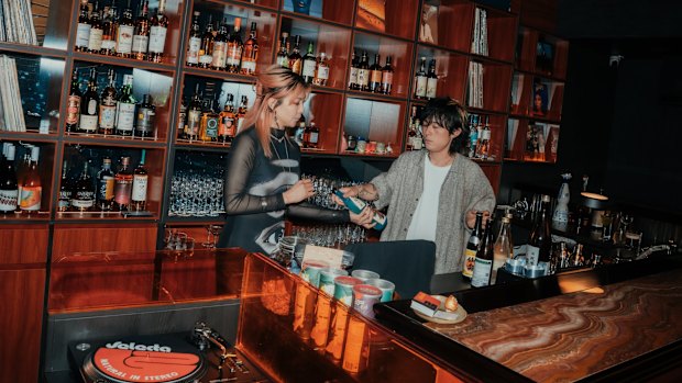 Bar Selecta bar director Joey Tai (left) and co-owner Masaki Hisaike.
