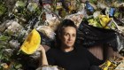 Olympia Yarger, the founder of Goterra, at her waste facility in Canberra.