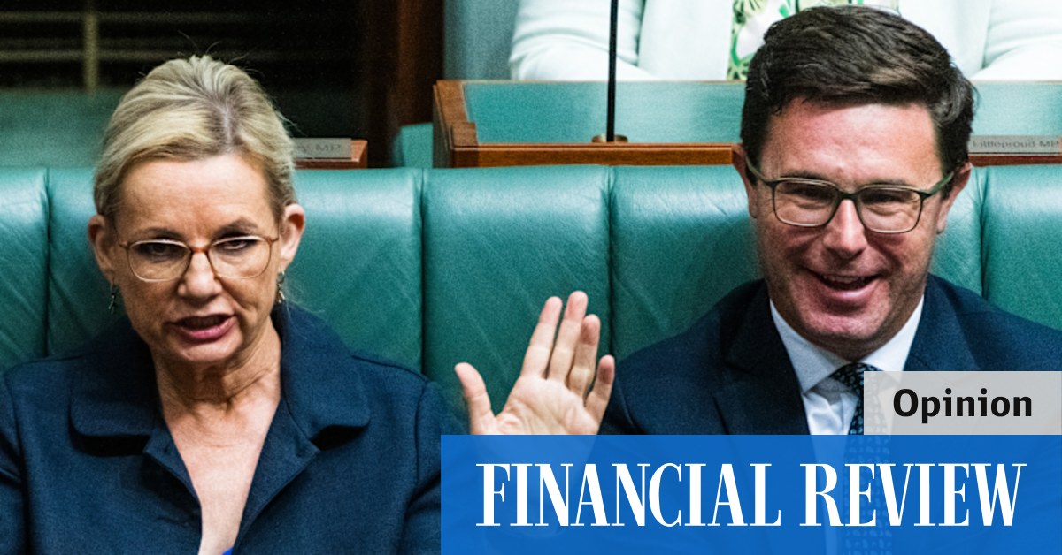 afr.com - Lidija Ivanovski - Leadership isn't a spectator sport. But Littleproud treats it that way