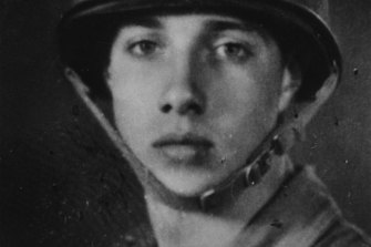 Bob Dole in the United States Army after his second year at The University of Kansas. 
