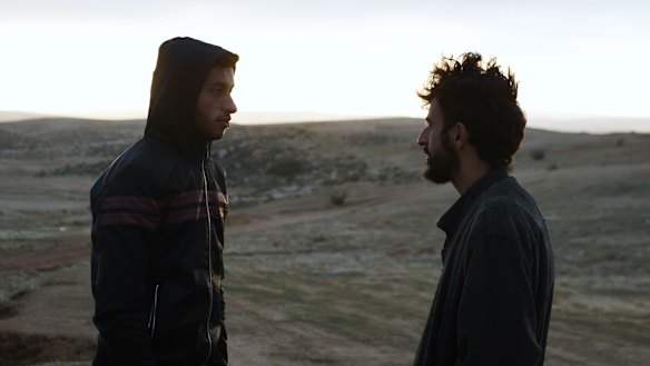 Basel Adra (left) and Yuval Abraham in No Other Land.