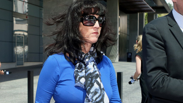 Carl Wulff's wife and co-accused Sharon Oxenbridge.