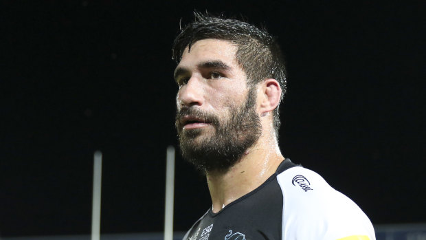 Panthers prop James Tamou aided in efforts to save homes near the NSW town of Braidwood.