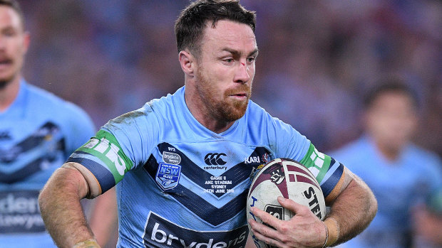 On fire: James Maloney starred again.