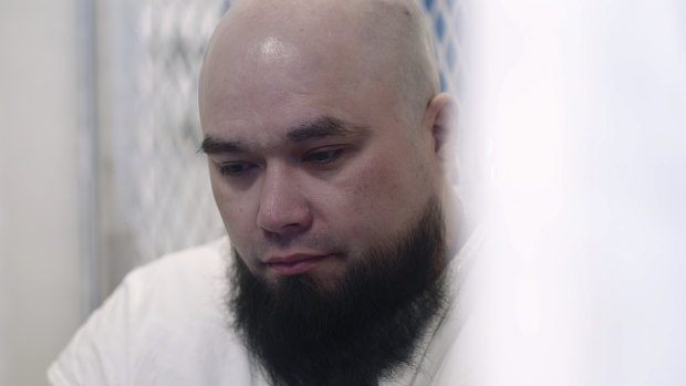 Texas death row prisoner John Henry Ramirez in the Oscar-nominated short documentary I Am Ready, Warden.