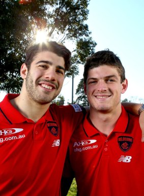 Christian Petracca and Angus Brayshaw were both drafted in the top three in 2014.
