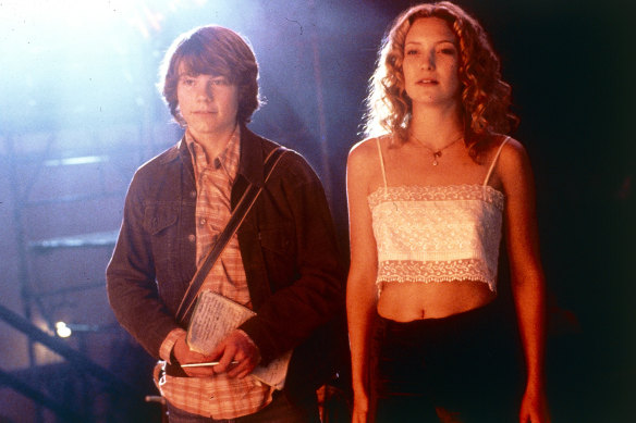 Patrick Fugit and Kate Hudson in Almost Famous: a great film with good advice for critics.