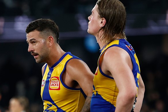 Jack Graham (left) has been banned for four matches.