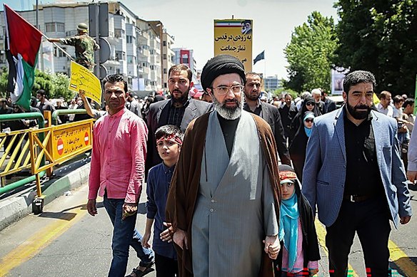 Mojtaba Khamenei pictured in 2018.