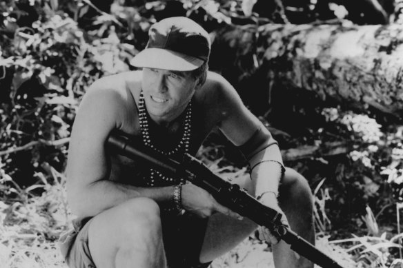 Val Kilmer plays Montgomery in The Island of Dr Moreau. 