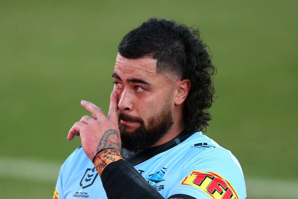 Andrew Fifita has always loved a mullet.