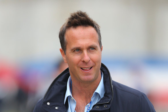 Former England cricket captain Michael Vaughan.