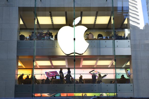 Apple’s flagship store in Sydney. 