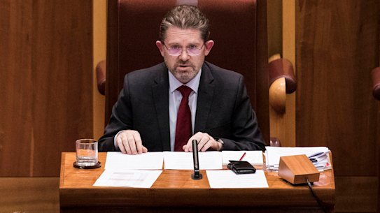 President of the Senate Scott Ryan is departing the position.