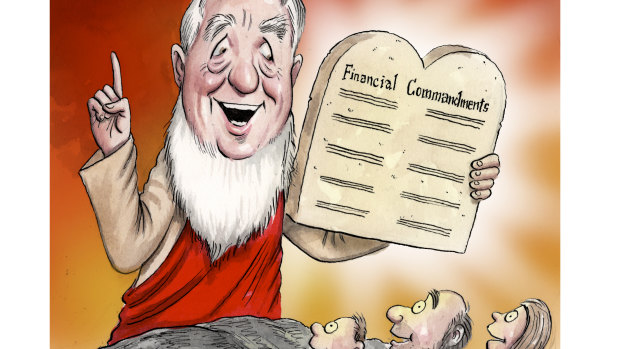 Whittaker's financial 'commandments': Easy rules to help you get ahead