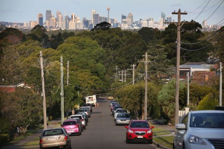 West Ryde and its view across to the city.