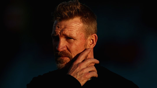 Collingwood coach Nathan Buckley says the current board has improved the club significantly in recent years.