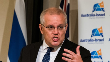 Scott Morrison, addressing the Australia-Israel Chamber of Commerce on Wednesday, says bringing inflation under control will help boost real wages.