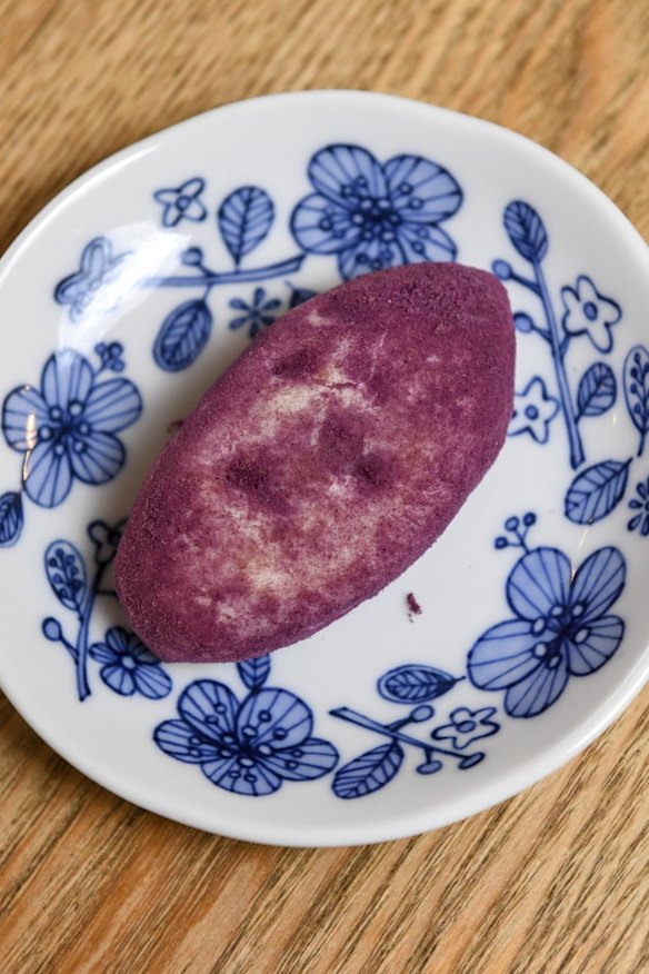 Sweet potato biscuit.