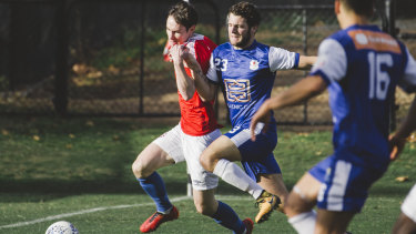 Canberra Olympic Hand Canberra Fc First Loss Of The Season