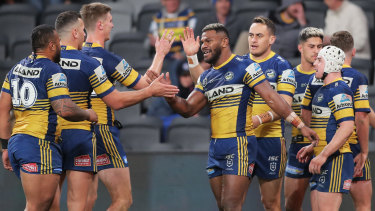 The Eels are back at the top of the NRL ladder.
