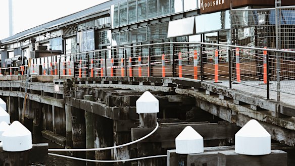 Businesses at the damaged Central Pier are suing Development Victoria for $100 million. 